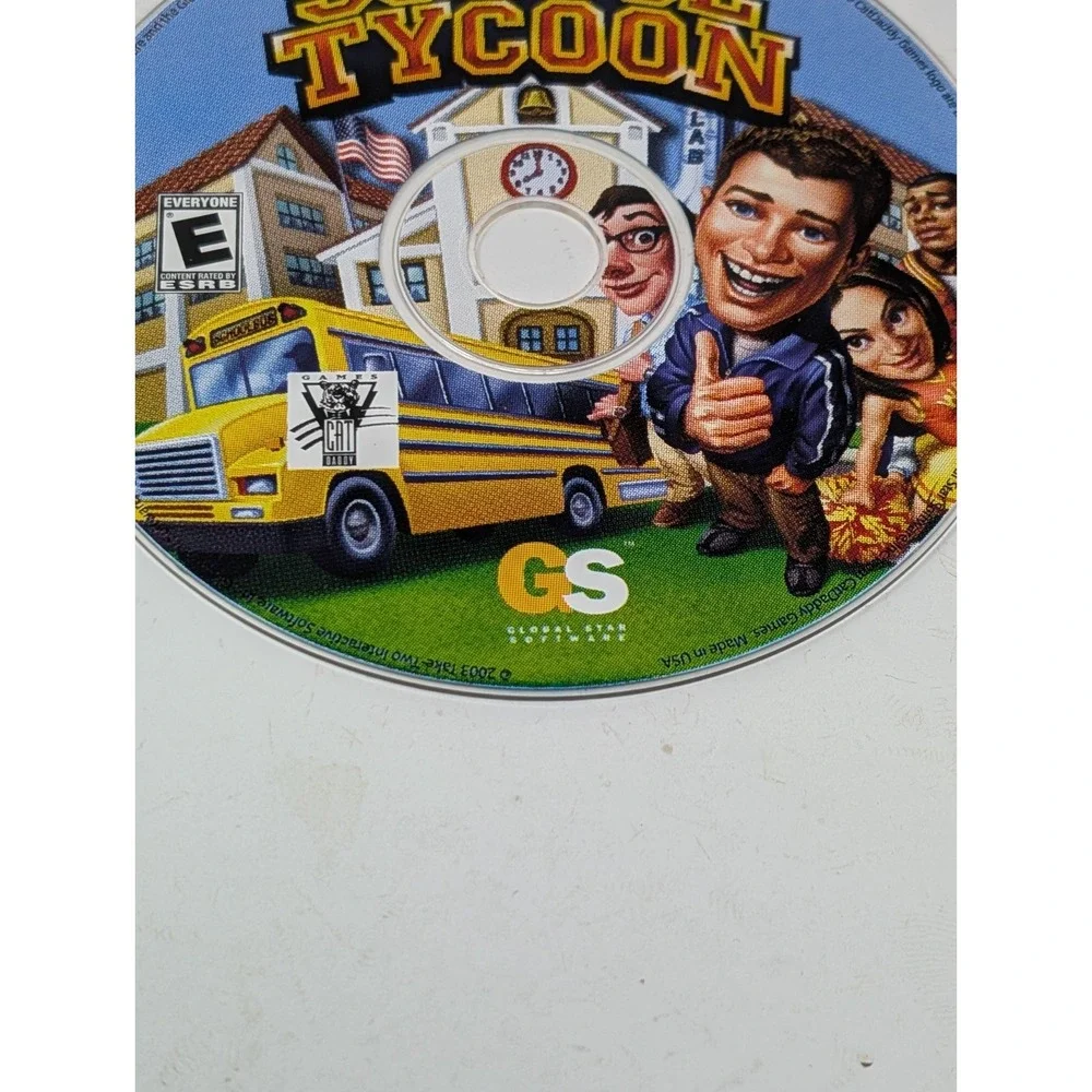 School Tycoon PC CD-Rom 2003‎ Windows School Management Simulation Game